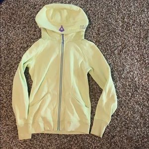 A zip up jacket